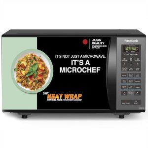 Panasonic 23L Convection Microwave Oven(NN-CT353BFDG,Black Mirror, 360° Heat Wrap)
